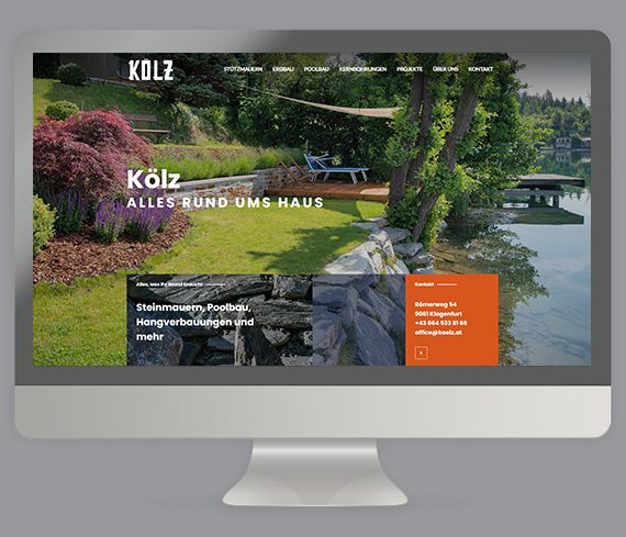 erbau koelz klagenfurt website carmen dullnig design webdesign